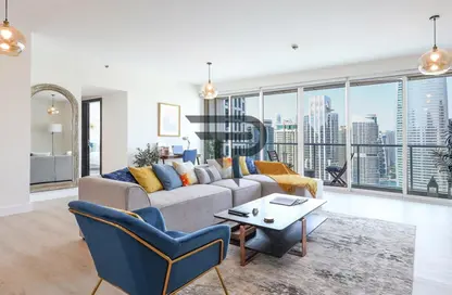 Apartment - 2 Bedrooms - 4 Bathrooms for rent in Laguna Tower - JLT Cluster A - Jumeirah Lake Towers - Dubai