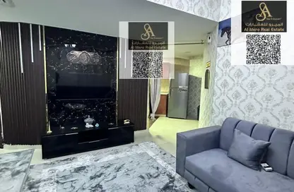 شقة - غرفة نوم - 1 حمام للايجار في أورينت تاور 1 - أورينت تاور - البستان - عجمان
