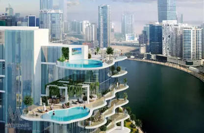 Apartment - 2 Bedrooms - 3 Bathrooms for sale in Chic Tower - Business Bay - Dubai