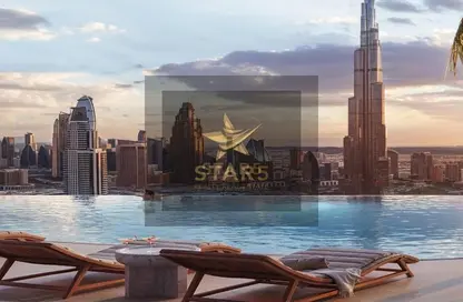 Apartment - 2 Bedrooms - 3 Bathrooms for sale in Tiger Sky Tower - Business Bay - Dubai