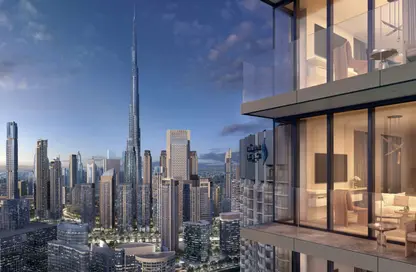 Apartment - 1 Bedroom - 1 Bathroom for sale in Peninsula Four - Peninsula - Business Bay - Dubai