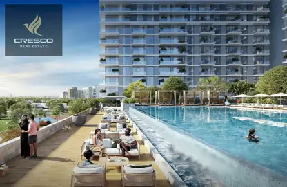 شقة - غرفة نوم - 1 حمام للبيع في برج نادي درايف أ - نادي درايف - دبي هيلز استيت - دبي