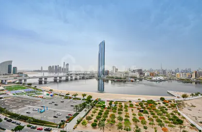 شقة - غرفة نوم - 2 حمامات للايجار في مرسى بلازا - دبي فيستيفال سيتي - دبي