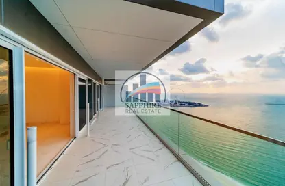 Apartment - 2 Bedrooms - 4 Bathrooms for rent in 1 JBR - Jumeirah Beach Residence - Dubai