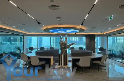 Office Space - Studio - 1 Bathroom for rent in The Prime Tower - Business Bay - Dubai