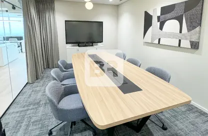 Office Space - Studio - 1 Bathroom for rent in Burj Al Salam - Sheikh Zayed Road - Dubai