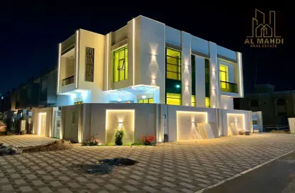 Outdoor Building image for: Villa - 4 Bedrooms - 6 Bathrooms for sale in Al Zaheya Gardens - Al Zahya - Ajman, Image 1
