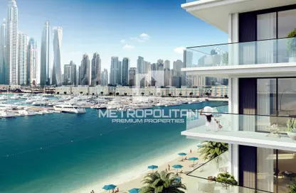 Water View image for: Apartment - 1 Bedroom - 2 Bathrooms for sale in Beach Mansion - EMAAR Beachfront - Dubai Harbour - Dubai, Image 1