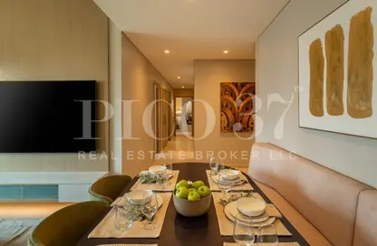Living / Dining Room image for: Apartment - 3 Bedrooms - 3 Bathrooms for sale in Downtown Dubai - Dubai, Image 1