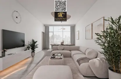 Apartment - 1 Bedroom - 2 Bathrooms for sale in Bluebell Residence - Al Amerah - Ajman