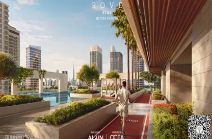 Apartment - 1 Bedroom - 2 Bathrooms for sale in Rove Home Meydan Horizon - Bukadra - Dubai