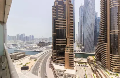 شقة - غرفة نوم - 1 حمام للايجار في برج بوتانيكا - دبي مارينا - دبي