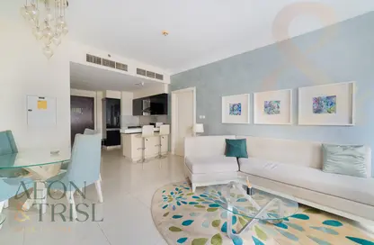 Apartment - 1 Bedroom - 2 Bathrooms for rent in The Signature - Burj Khalifa Area - Downtown Dubai - Dubai