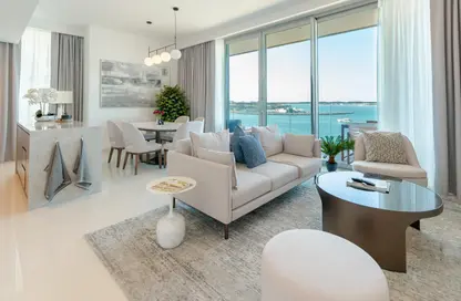 Apartment - 2 Bedrooms - 2 Bathrooms for sale in Beach Isle - EMAAR Beachfront - Dubai Harbour - Dubai