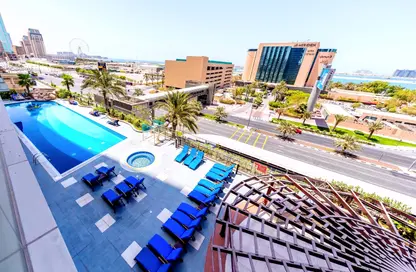 Apartment - 3 Bedrooms - 3 Bathrooms for rent in Ocean Heights - Dubai Marina - Dubai
