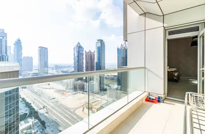 شقة - 2 غرف نوم للايجار في B برج - الأبراج الإدارية - الخليج التجاري - دبي