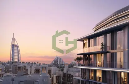 Apartment - 3 Bedrooms - 4 Bathrooms for sale in Nourelle - Madinat Jumeirah Living - Umm Suqeim - Dubai