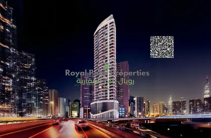 Apartment - 1 Bedroom - 2 Bathrooms for sale in Tower C1 - Ajman Pearl Towers - Ajman Downtown - Ajman