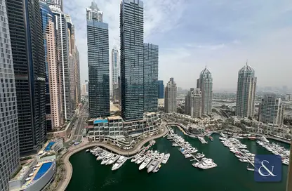 Apartment - 1 Bedroom - 2 Bathrooms for sale in Iris Blue - Dubai Marina - Dubai
