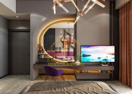 صورةغرفة المعيشة لـ: شقة - 1 غرفة نوم - 2 حمامات للبيع في إم بي إل رويال - أبراج بحيرة الجميرا - دبي, صورة 1