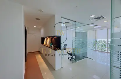 Office Space - Studio - 1 Bathroom for rent in The Prime Tower - Business Bay - Dubai