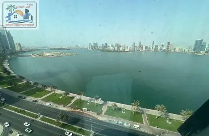 Apartment - 3 Bedrooms - 3 Bathrooms for rent in Canal Star Tower - Al Majaz 3 - Al Majaz - Sharjah