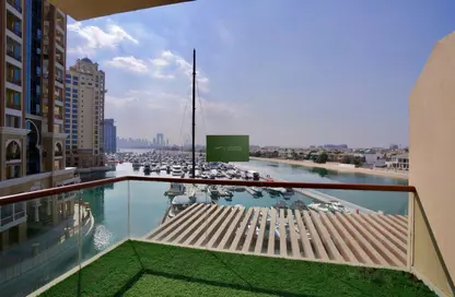 Apartment - Studio - 1 Bathroom for rent in Palm Views West - Palm Views - Palm Jumeirah - Dubai