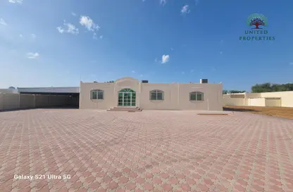 Terrace image for: Villa - 3 Bedrooms - 5 Bathrooms for rent in Al Qarain 1 - Al Qarain - Sharjah, Image 1