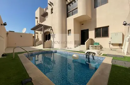 Pool image for: Villa - 6 Bedrooms for rent in Al Khaleej Al Arabi Street - Al Bateen - Abu Dhabi, Image 1