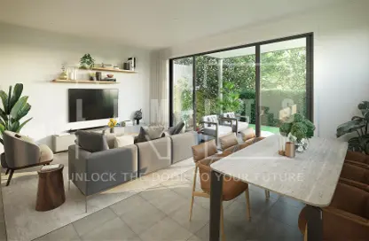 Living / Dining Room image for: Townhouse - 2 Bedrooms - 3 Bathrooms for sale in Verdana - Dubai Investment Park - Dubai, Image 1