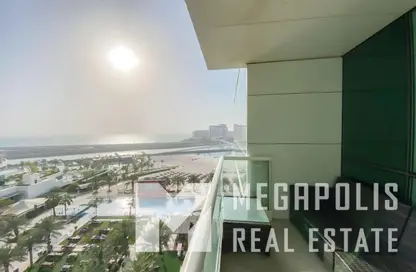 Apartment - 2 Bedrooms - 3 Bathrooms for rent in Al Bateen Residences - Jumeirah Beach Residence - Dubai