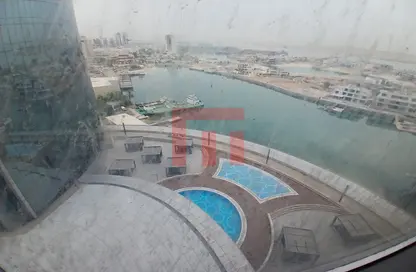 شقة - 2 غرف نوم - 2 حمامات للايجار في 2 برج الاتحاد - أبراج الاتحاد - شارع الكورنيش - أبوظبي