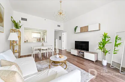 شقة - غرفة نوم - 2 حمامات للايجار في برج الفهد 2 - ابراج الفهد - برشا هايتس (تيكوم) - دبي