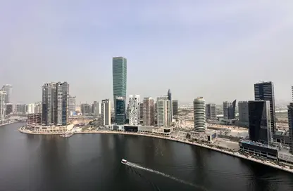 شقة - غرفة نوم - 2 حمامات للايجار في بننسولا 5 - بنينسولا - الخليج التجاري - دبي
