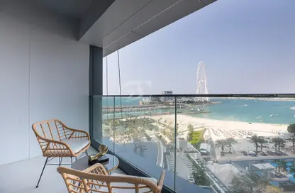Balcony image for: Apartment - 2 Bedrooms - 4 Bathrooms for rent in Jumeirah Gate Tower 1 - The Address Jumeirah Resort and Spa - Jumeirah Beach Residence - Dubai, Image 1