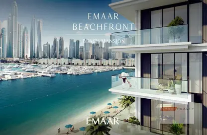Apartment - 2 Bedrooms - 3 Bathrooms for sale in Beach Mansion - EMAAR Beachfront - Dubai Harbour - Dubai