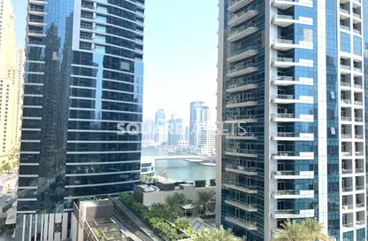 Apartment - Studio - 1 Bathroom for rent in Bay Central West - Bay Central - Dubai Marina - Dubai