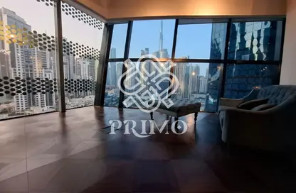 مكتب - استوديو - 1 حمام للايجار في برج أوبوس - الخليج التجاري - دبي