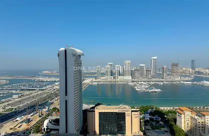 Water View image for: Apartment - 2 Bedrooms - 2 Bathrooms for sale in Ocean Heights - Dubai Marina - Dubai, Image 1