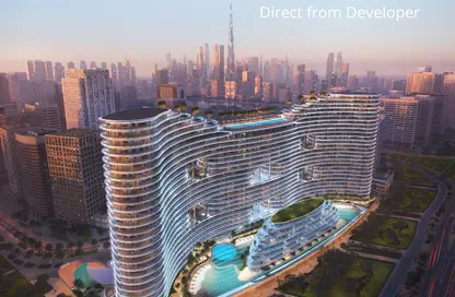 Apartment - 2 Bedrooms - 2 Bathrooms for sale in Binghatti Aquarise - Business Bay - Dubai