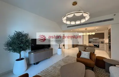 شقة - غرفة نوم - 2 حمامات للبيع في جراند بلو تاور 1 - إعمار بيتشفرونت - دبي هاربور - دبي