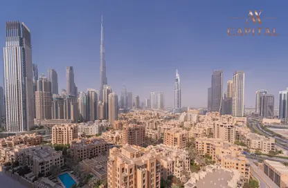 Apartment - 3 Bedrooms - 3 Bathrooms for rent in Bellevue Tower 1 - Bellevue Towers - Downtown Dubai - Dubai