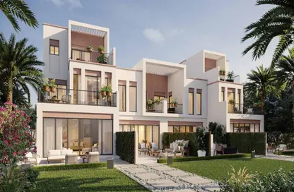Townhouse - 5 Bedrooms - 6 Bathrooms for sale in Costa Brava 1 - Costa Brava at DAMAC Lagoons - Damac Lagoons - Dubai