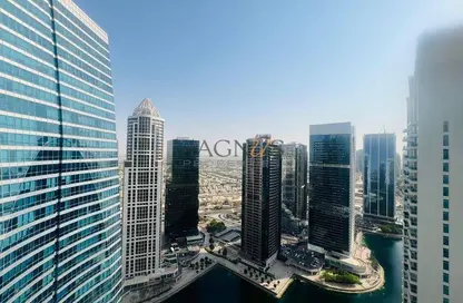 شقة - غرفة نوم - 2 حمامات للايجار في خور الجميرا 1 - (JLT) مجمع X - أبراج بحيرة الجميرا - دبي