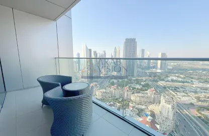 شقة - غرفة نوم - 2 حمامات للايجار في جادة كمبينسكي - وسط مدينة دبي - دبي