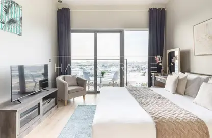 Apartment - Studio - 1 Bathroom for rent in Azizi Aura - Downtown Jebel Ali - Dubai