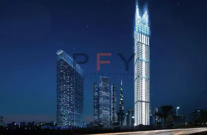 Apartment - 2 Bedrooms - 3 Bathrooms for sale in Burj Binghatti Jacob  and  Co - Business Bay - Dubai