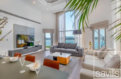 Villa - 5 Bedrooms - 7 Bathrooms for rent in Garden Homes Frond L - Garden Homes - Palm Jumeirah - Dubai