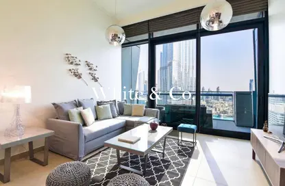 Apartment - 1 Bedroom - 2 Bathrooms for rent in Burj Vista 1 - Burj Vista - Downtown Dubai - Dubai