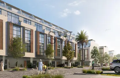 Townhouse - 3 Bedrooms - 5 Bathrooms for sale in Reportage Village Khalifa City - Khalifa City - Abu Dhabi